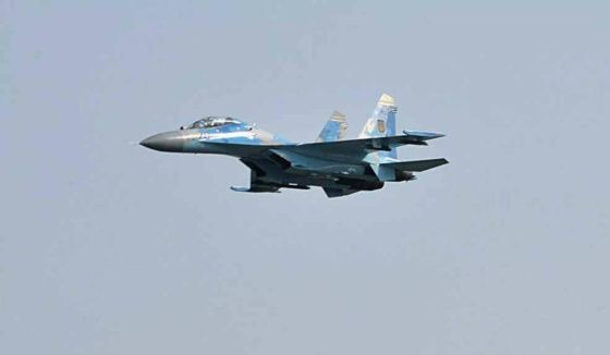 ВКС России уничтожили украинский истребитель Су-27