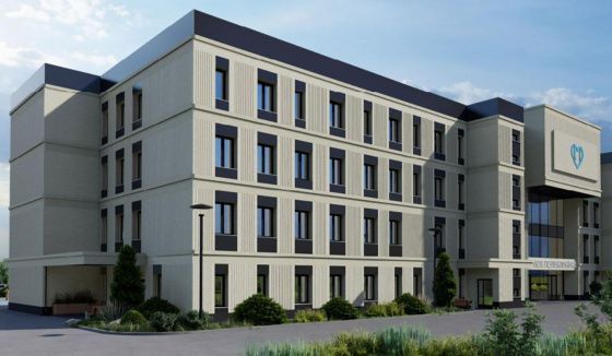Строительство новой взрослой поликлиники в Троицке завершено на 50%