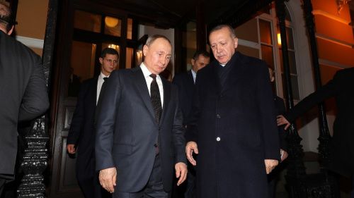 Путин пообещал дальше помогать Турции в борьбе с лесными пожарами