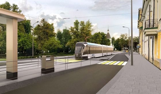 Второй этап благоустройства начался у будущего вокзала Серп и Молот