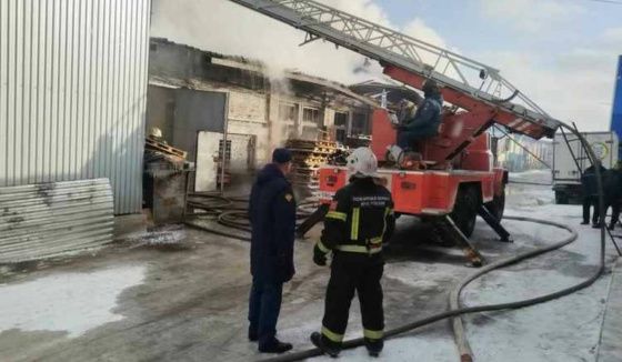 Прокуратура начала проверку после крупного пожара на заводе в Бердске