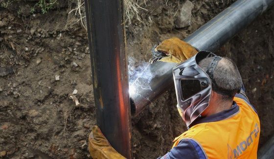 На Алтуфьевском шоссе завершилась реконструкция газопровода среднего давления