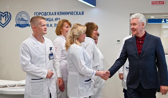 В Москве открыли обновленный корпус в ГКБ № 1 имени Н.И. Пирогова