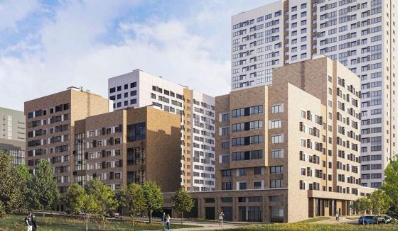 На юго-западе Москвы строят 21 новый дом по программе реновации