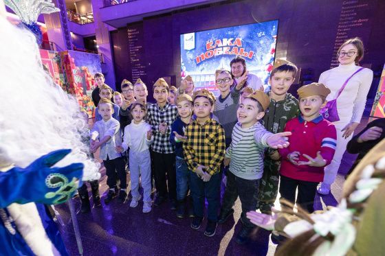 Более 10 тысяч детей посетили новогоднюю программу в Музее Победы