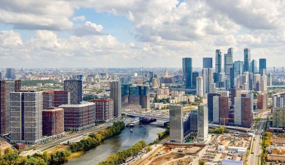 В Москве приступили к строительству почти 300-метровой башни в "Москва-Сити"