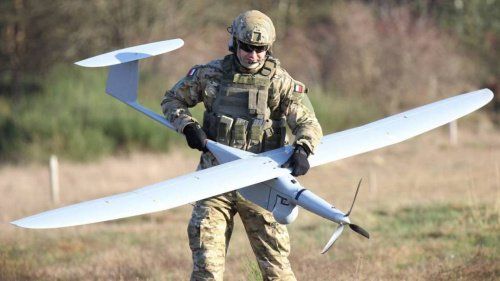 Украинские военные зачем-то сбили свой беспилотник