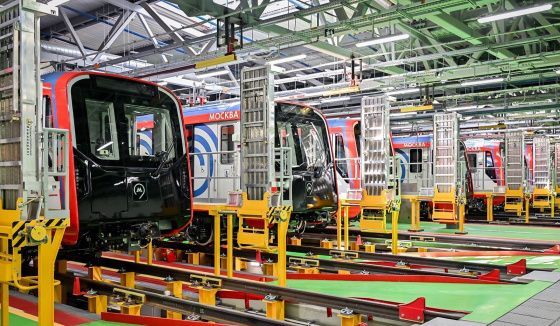 Более 60 новых вагонов "Москва-2024" пополнят московский метрополитен