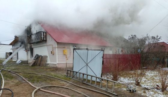 МЧС сообщило о текущей ситуации с пожарами в Чайковском районе