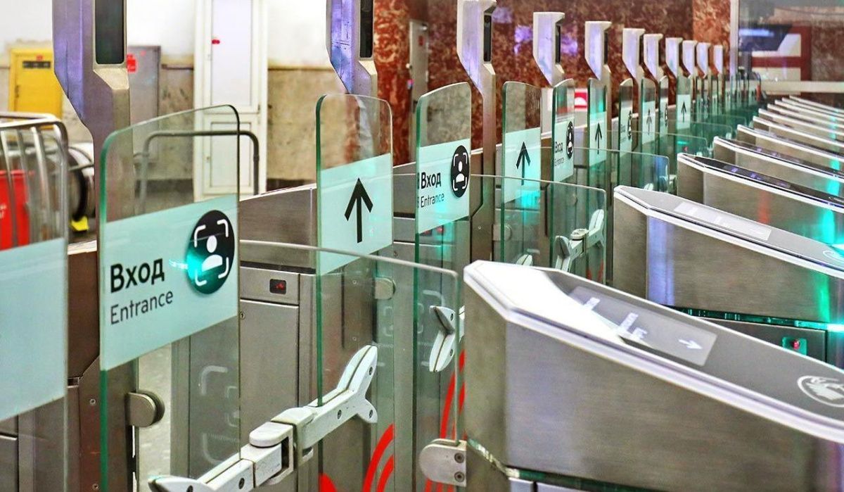Оплата по биометрии доступна на всех турникетах Калужско-Рижской линии метро Москвы