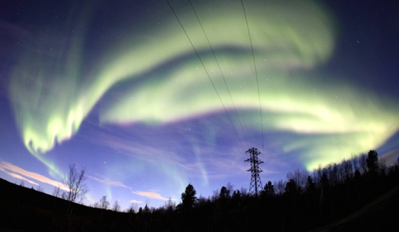 Полярные сияния стали видны в Москве, Казани и Нижнем Новгороде