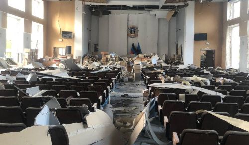 Мэр Донецка прокомментировал состояние пострадавших при обстреле городской администрации