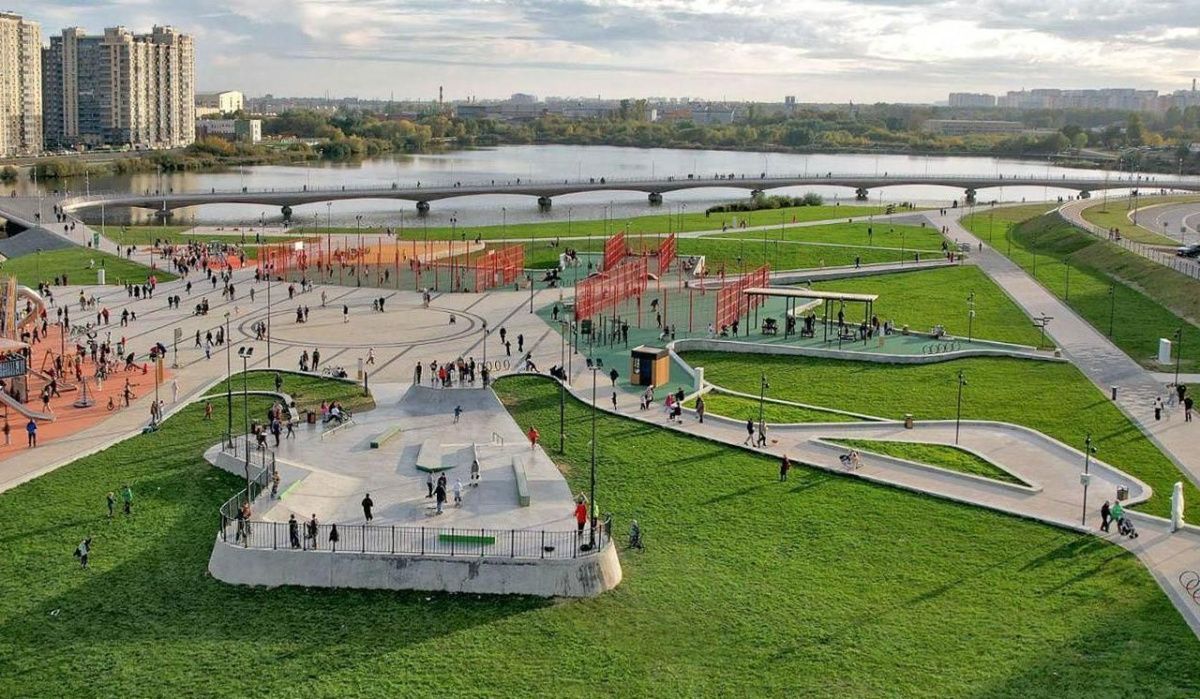 Новый пешеходный мост связал Некрасовку и Люберцы