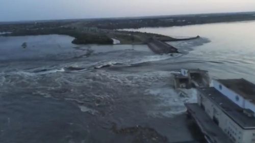 В Кремле назвали диверсией подрыв Каховской ГЭС