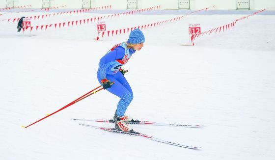 Началось покрытие первой флагманской лыжной трассы искусственным снегом