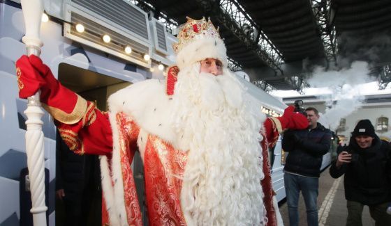 Дед Мороз прибудет в Казань на специальном новогоднем поезде