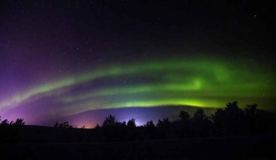 Полярные сияния озарят Землю во вторник вечером