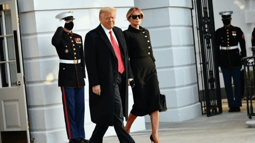Трамп покинул Белый дом и оставил письмо Байдену