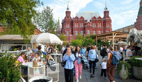 Гастрофестиваль организуют на Манежной площади ко Дню города Москвы