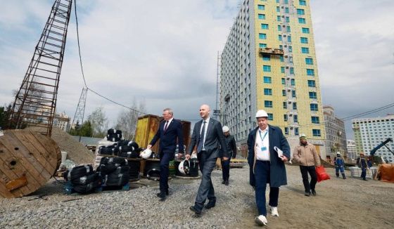 Замминистра строительства РФ Константин Михайлик посетил Челябинскую область