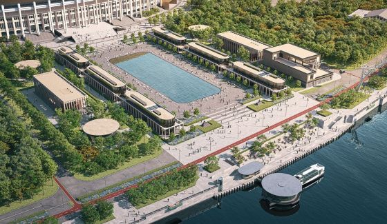 В «Лужниках» завершают строительство современных павильонов