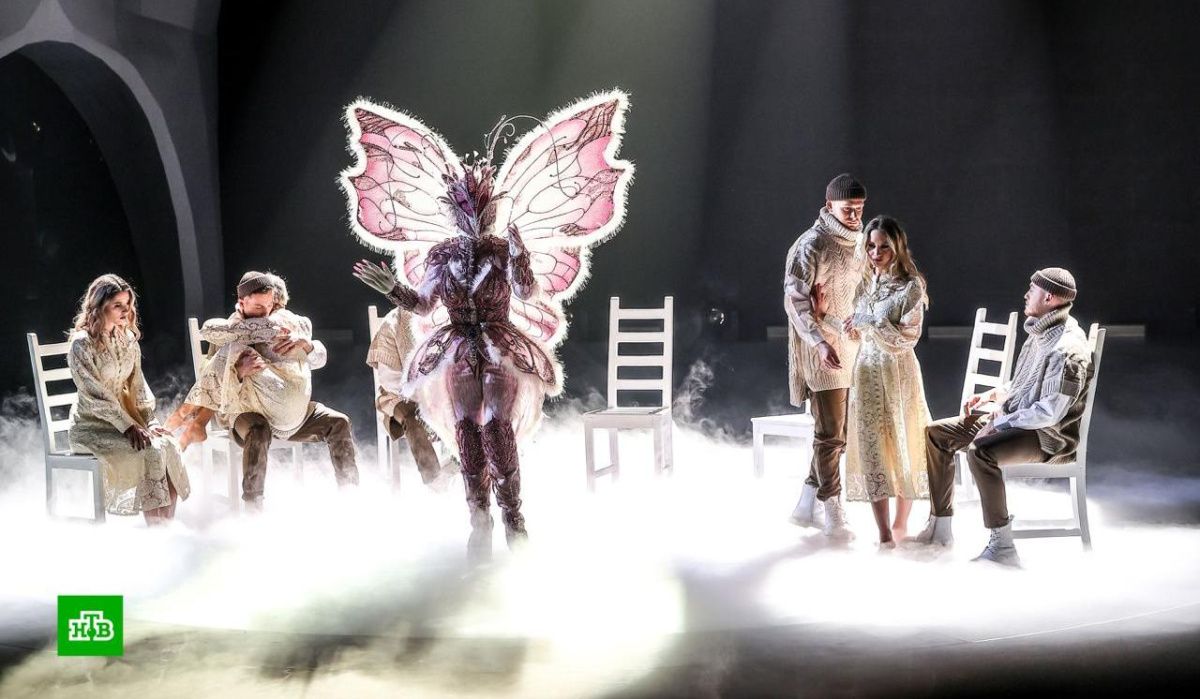 С Бабочкой на шоу &quot;Маска&quot; произошёл конфуз во время выступления