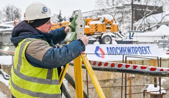 На станции метро «Серебряный бор» стартовали монолитные работы