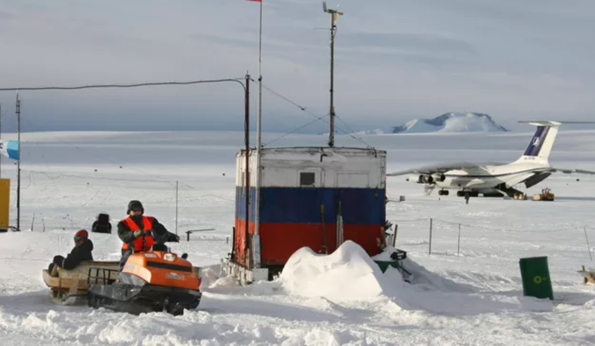 Российские ученые открыли новый географический объект в Антарктиде