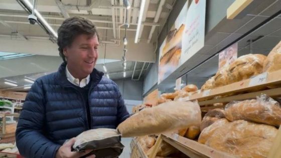 Такер Карлсон купил продукты в России в 4 раза дешевле, чем в США