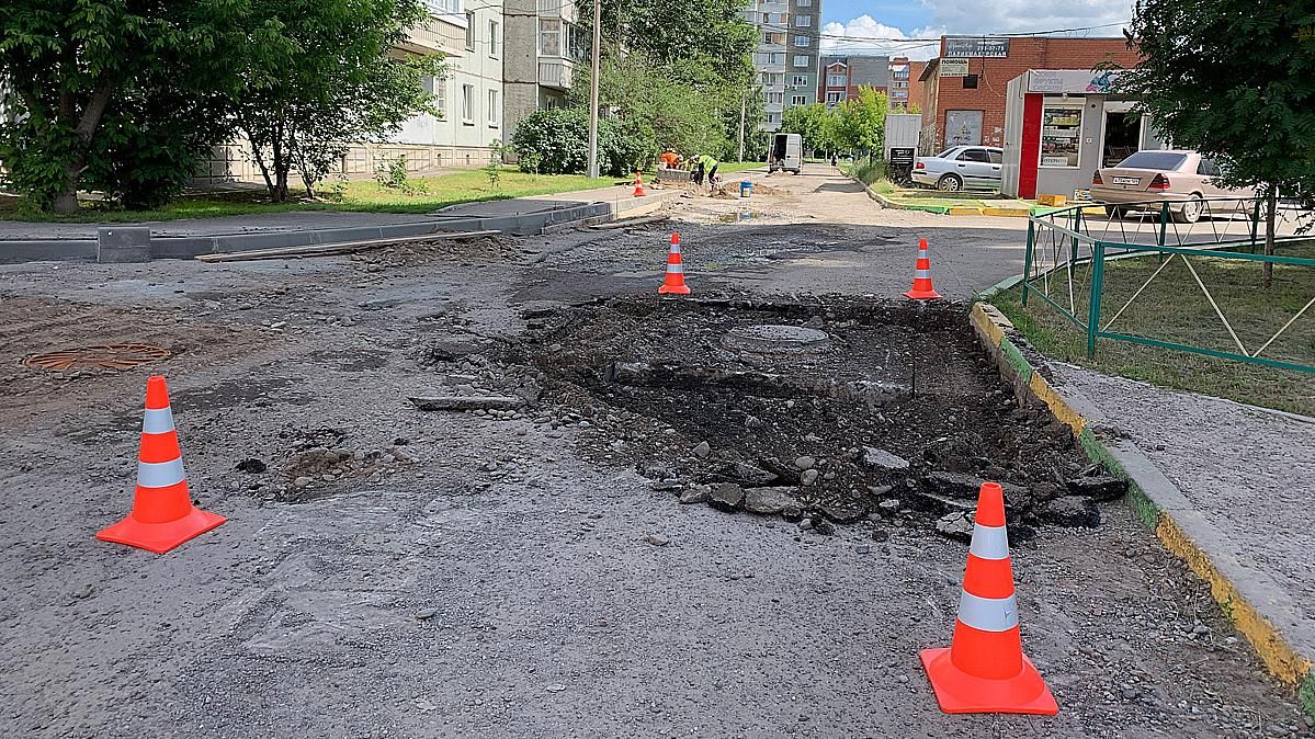 В Красноярске обновят 27 междворовых проездов в Советском районе