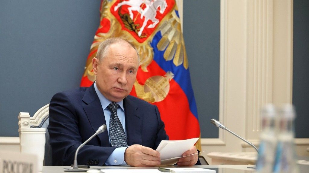Визит Путина в Белоруссию начался с пурги