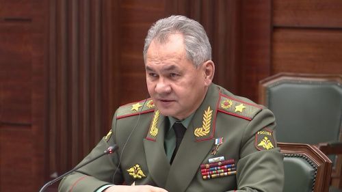 Шойгу посетил зону спецоперации на Украине