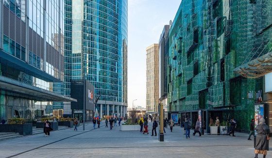 Основные работы первого этапа благоустройства Москва-Сити полностью завершены