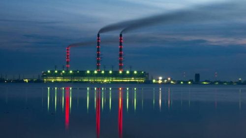 На Украине взорвалась Бурштынская ТЭС